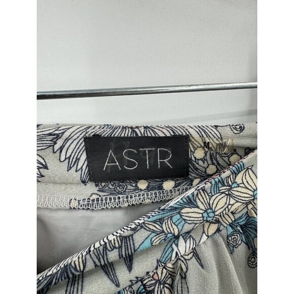ASTR Nordstrom Floral Midi Skirt Women Medium Lined Spring Summer Beach - Picture 7 of 8